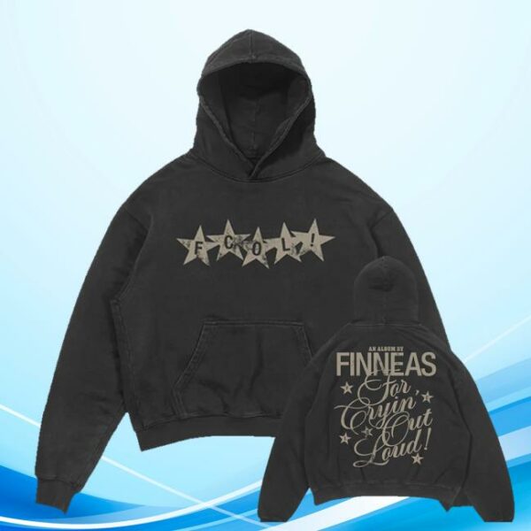 kenny Finneas Official Merch Shop Fcol Star Hoodie