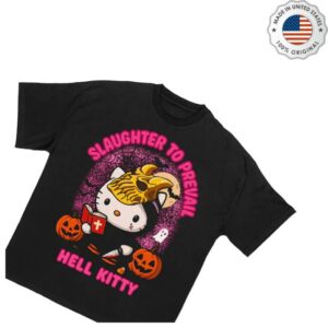 kenny First Blood Store Merch Slaughter To Prevail Hell Kitty Halloween Shirtw