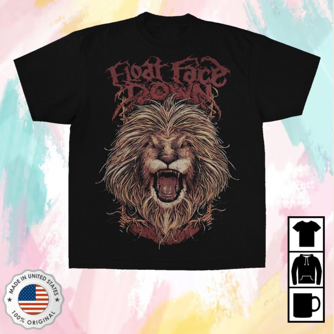 kenny Float Face Down Merch Store Lions Den Tee kenny Float Face Down Merch Store Lions Den Tee