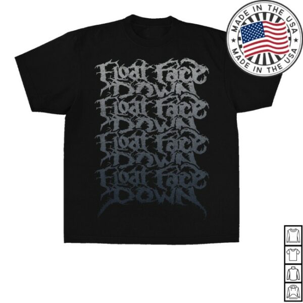 kenny Float Face Down Merch Store Stacked Logo Tee