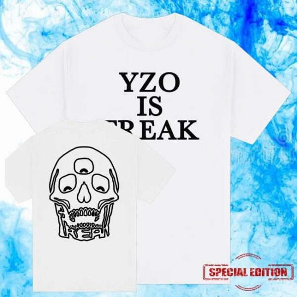 kenny Freak The World Merch Shop Yzo Is Freak White Shirt