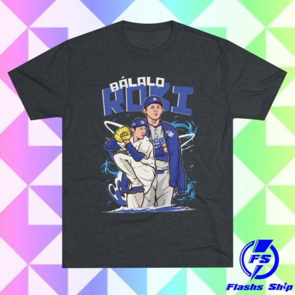 kenny Gear Up Merch Bailalo Roki La Baseball Collection Tee