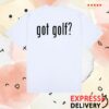 kenny Golf Wang Merch Store Got Golf Shirt White
