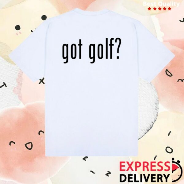 kenny Golf Wang Merch Store Got Golf Shirt White