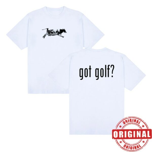 kenny Golf Wang Merch Store Got Golf Shirt Whitess
