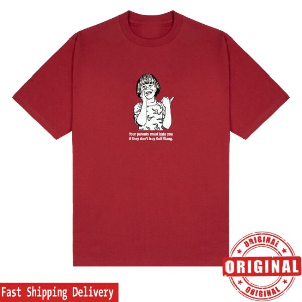 kenny Golf Wang Merch Store Parents Tee