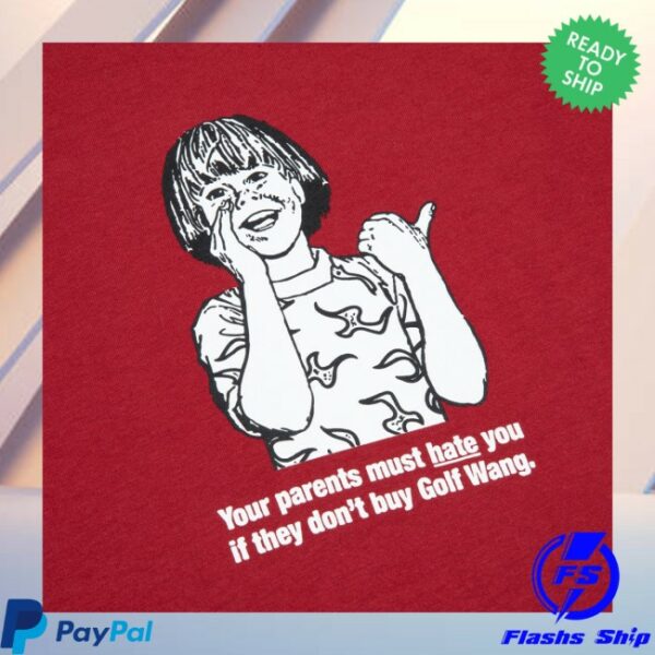 kenny Golf Wang Merch Store Parents Tees