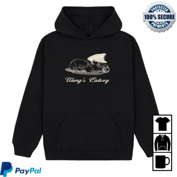 kenny Golf Wang Merch Store Wangs Eatery Hoodie Black