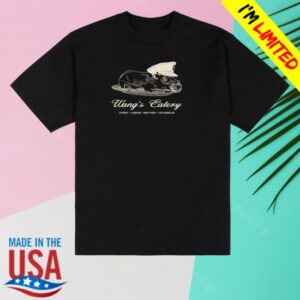kenny Golf Wang Merch Store Wangs Eatery Shirt Black kenny Golf Wang Merch Store Wangs Eatery Shirt Black