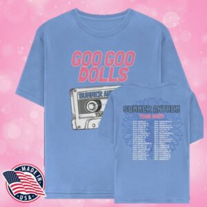 kenny Goo Goo Dolls Merch Anthem Tour Shirt kenny Goo Goo Dolls Merch Anthem Tour Shirt