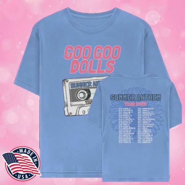 kenny Goo Goo Dolls Merch Anthem Tour Shirt