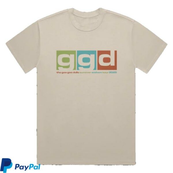 kenny Goo Goo Dolls Merch Summer Anthem Color Block Shirt