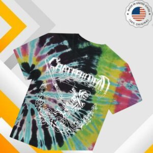 kenny Grateful Dead Merch Store Baseball Skelly Tie Dye Shirtw kenny Grateful Dead Merch Store Baseball Skelly Tie Dye Shirtw