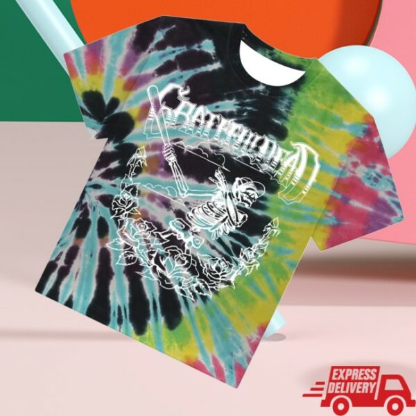 kenny Grateful Dead Store Merch Baseball Skelly Tie Dye Shirts