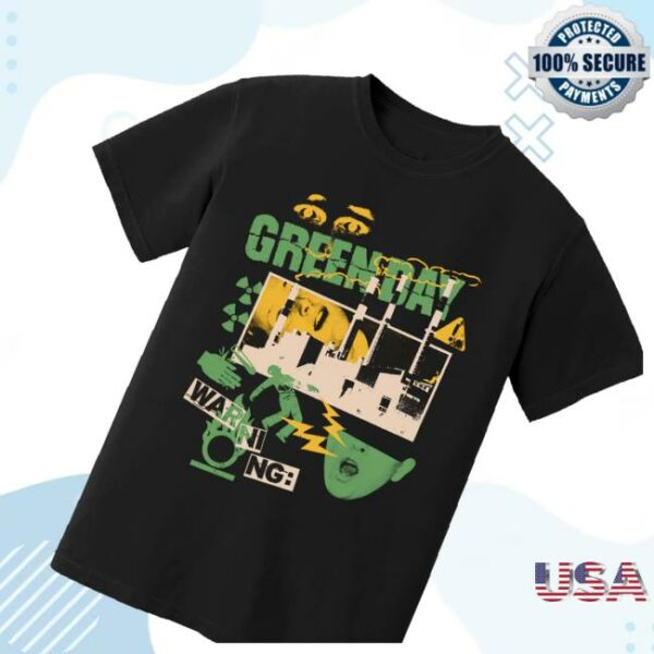 kenny Green Day Merch Shop Store Power Plant Shirt3