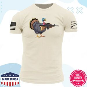kenny Grunt Style Merch Triggered Turkey Shirt Sand