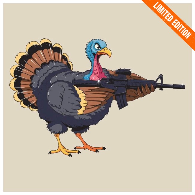 kenny Grunt Style Merch Triggered Turkey Shirt Sand1 kenny Grunt Style Merch Triggered Turkey Shirt Sand1