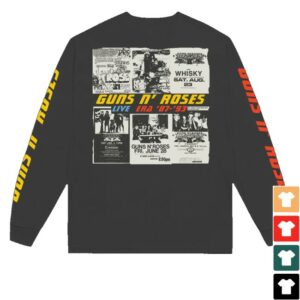 kenny Guns N Roses Store Merch Live Era Longsleeve Shirts kenny Guns N Roses Store Merch Live Era Longsleeve Shirts