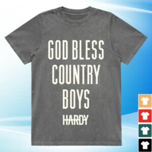kenny Hardy Store Merch God Bless Country Boys Tee