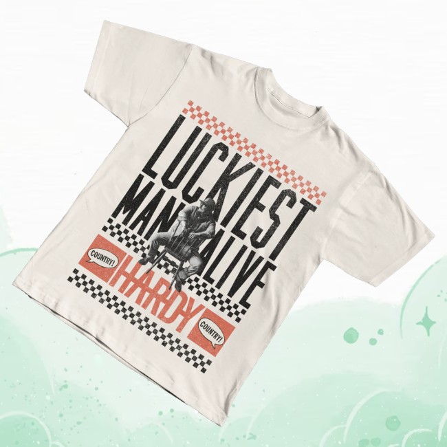 kenny Hardy Store Merch Luckiest Man Alive Tee0 kenny Hardy Store Merch Luckiest Man Alive Tee0