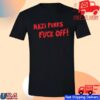 kenny Hello Merch Dead Kennedys Nazi Punks Fuck Off Text Only Black Shirt