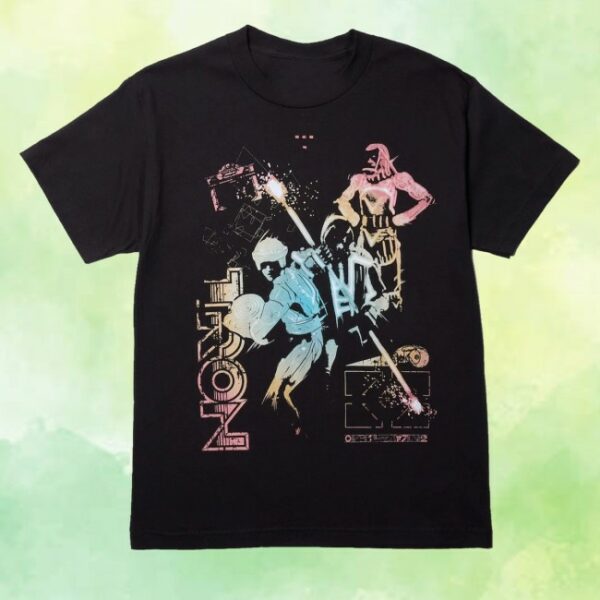 kenny Heroes Villains Merch Store Disney Tron 1982 Action Pose Forge Shirt