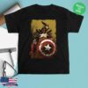 kenny Heroes Villains Merch Store Marvel Zombies Captain America Crows Tee