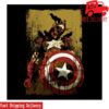 kenny Heroes Villains Merch Store Marvel Zombies Captain America Crows Tees