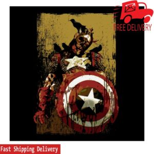 kenny Heroes Villains Merch Store Marvel Zombies Captain America Crows Tees