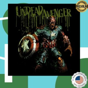 kenny Heroes Villains Merch Store Marvel Zombies Captain America Undead Avenger Tees