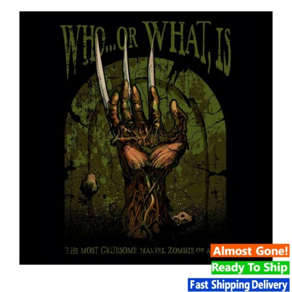 kenny Heroes Villains Merch Store Marvel Zombies Wolverines Hand Teess