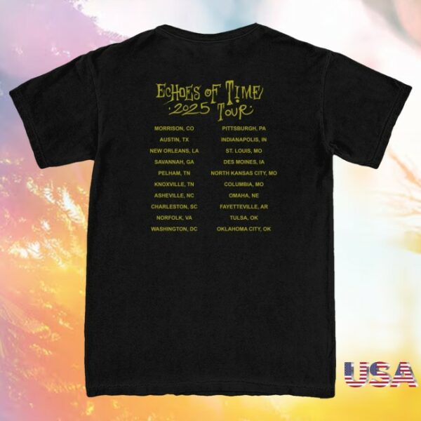 kenny Hippie Sabotage Store Echoes Of Time Tour Tee