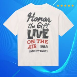 kenny Honor The Gift Store Merch Live On The Air Tee kenny Honor The Gift Store Merch Live On The Air Tee