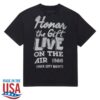 kenny Honor The Gift Store Merch Live On The Air Tee Black