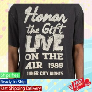 kenny Honor The Gift Store Merch Live On The Air Tees Black kenny Honor The Gift Store Merch Live On The Air Tees Black