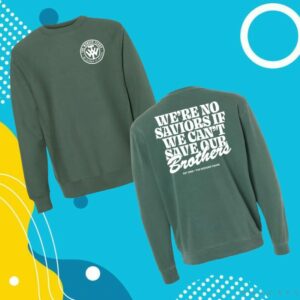 kenny Hopeless Records Merch The Wonder Years Cardinals Alpine Green Crewneck0