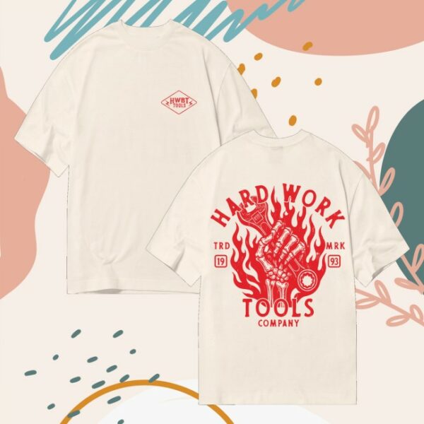 kenny Hwbt Merch Store Hard Work Tools Company Oversized Shirtss
