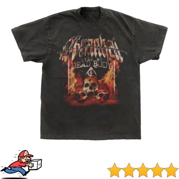 kenny Iamarankai Merrch Store Over My Dead Body Tee