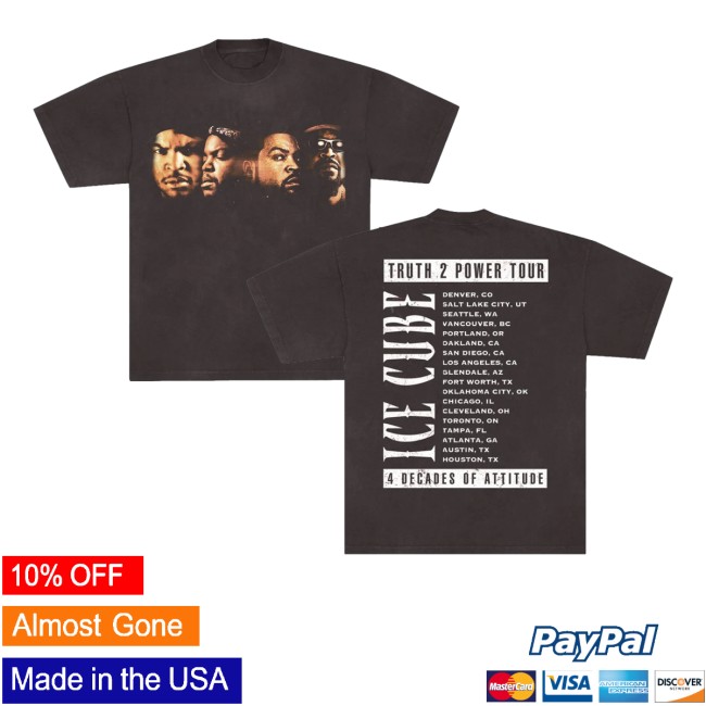 kenny Ice Cube Store Merch Truth 2 Power Faces Tour Shirtss kenny Ice Cube Store Merch Truth 2 Power Faces Tour Shirtss