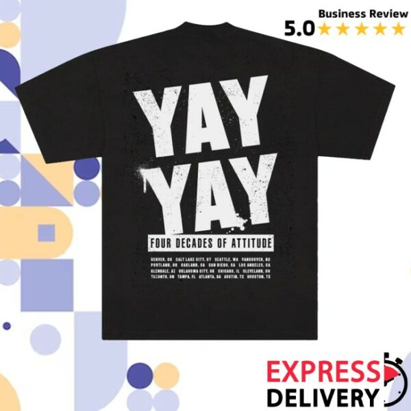 kenny Ice Cube Store Merch Yay Yay Tour Shirt