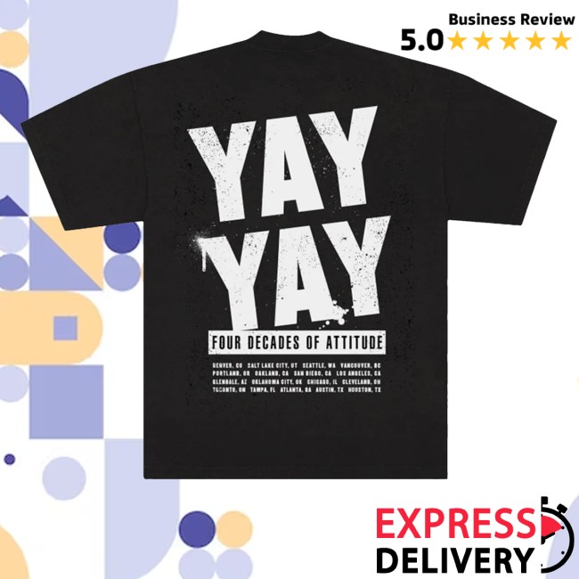 kenny Ice Cube Store Merch Yay Yay Tour Shirt kenny Ice Cube Store Merch Yay Yay Tour Shirt