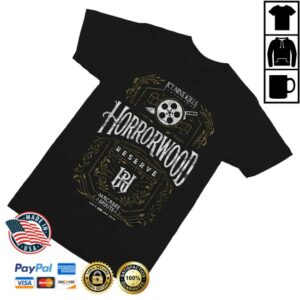 kenny Ice Nine Kills Merch Horrorwood Reserve Black Tee1