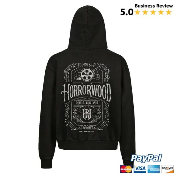 kenny Ice Nine Kills Merch Horrorwood Reserve Zip Hoodie0