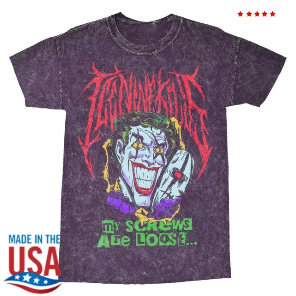 kenny Ice Nine Kills Merch Screw Loose Dye Tee0