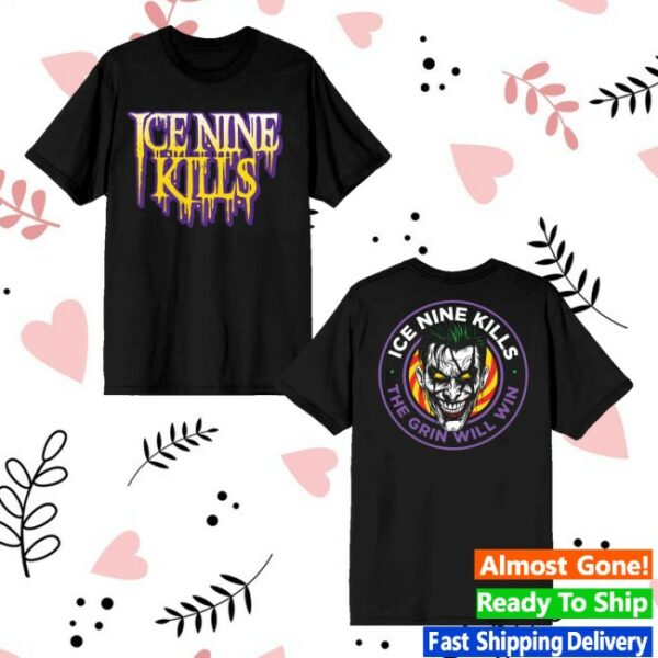 kenny Ice Nine Kills Merch Store Psychos Only Grin Will Win Shirt