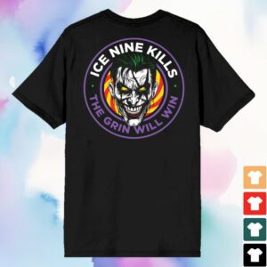 kenny Ice Nine Kills Merch Store Psychos Only Grin Will Win Shirts