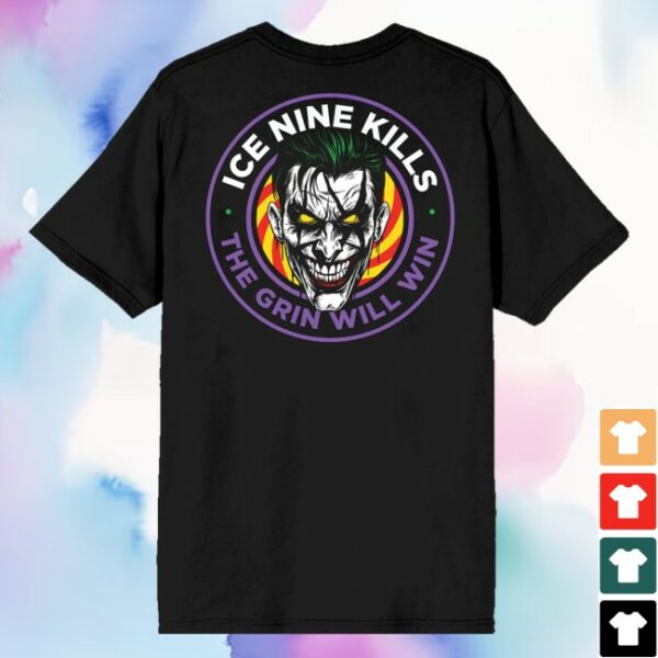 kenny Ice Nine Kills Merch Store Psychos Only Grin Will Win Shirts