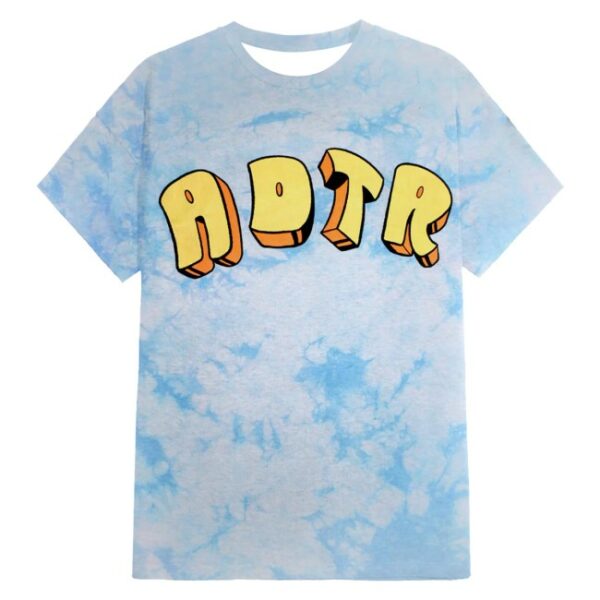 kenny Impericon Merch A Day To Remember All My Friends Tie Dye Blue Shirt0