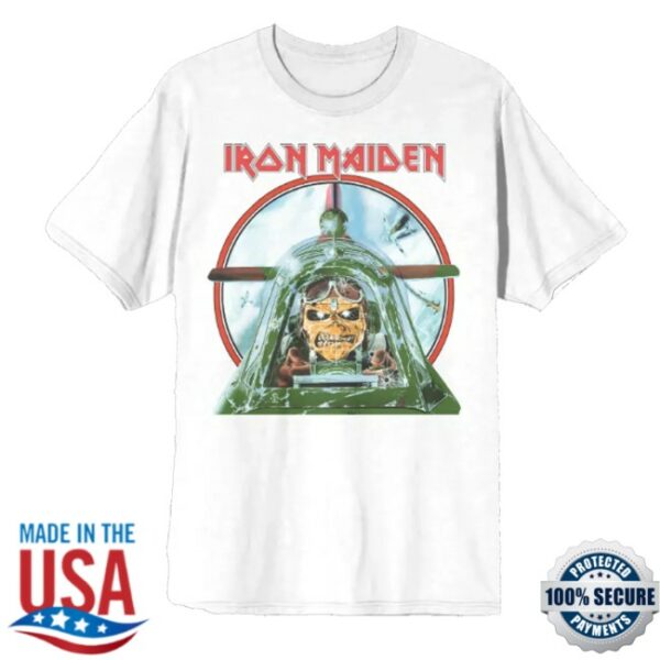 kenny Iron Maiden Store Merch Aces High Live After Death 40Th Anniversary Tees