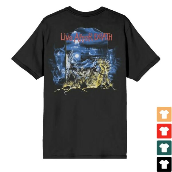 kenny Iron Maiden Store Merch Live After Death 40Th Anniversary Shirt